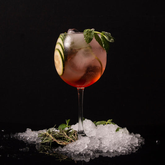 A photo of Mint Cucumber Mocktail recipe.