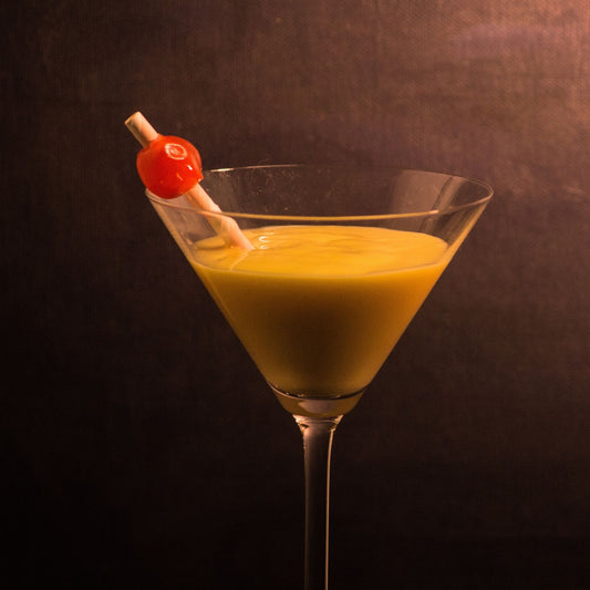 A photo of a non-alcoholic Mango Daiquiri