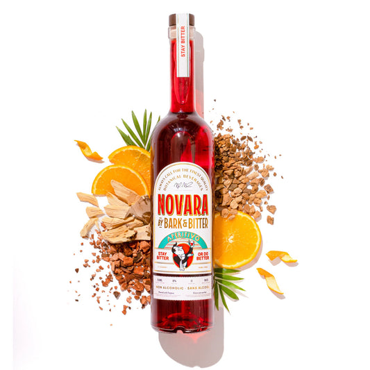 Bark and Bitter Novara Non-Alcoholic Aperitivo is available at Knyota Non-Alcoholic Drinks.