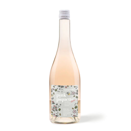 Benjamin Bridge Pink Piquette Zero Non-Alcoholic is available at Knyota Non-Alcoholic Drinks.