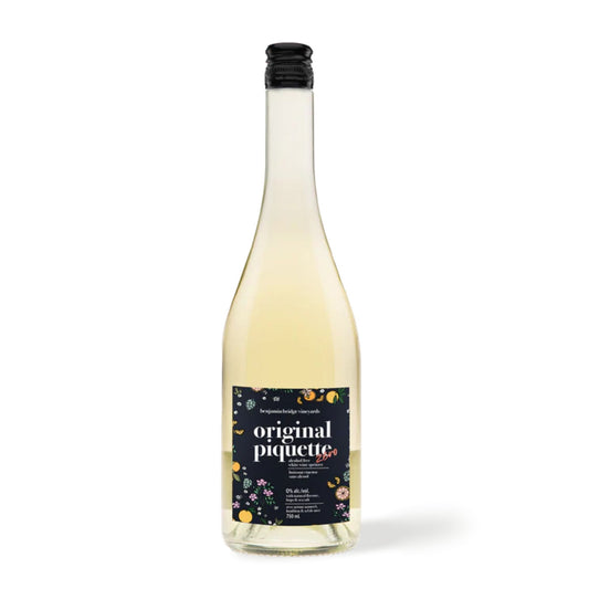 Benjamin Bridge Piquette Zero Non-Alcoholic is available at Knyota Non-Alcoholic Drinks.