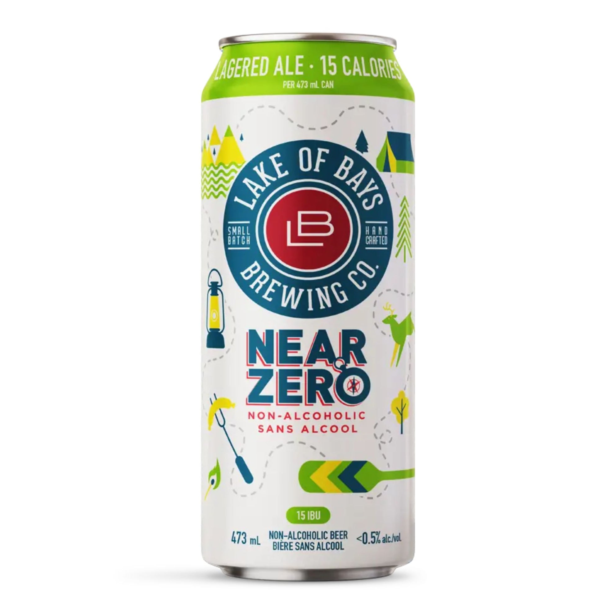 Lake of Bays Non-Alcoholic Lagered Ale is available at Knyota Non-Alcoholic Drinks.