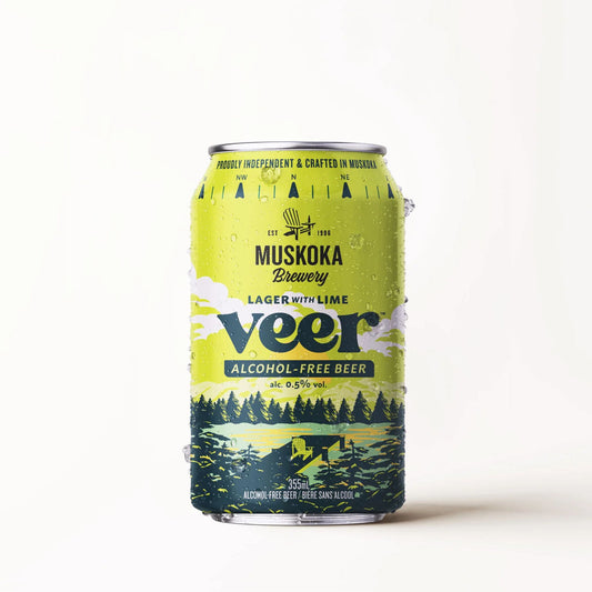 Muskoka Brewery Veer Lager with Lime (355mL x 1)