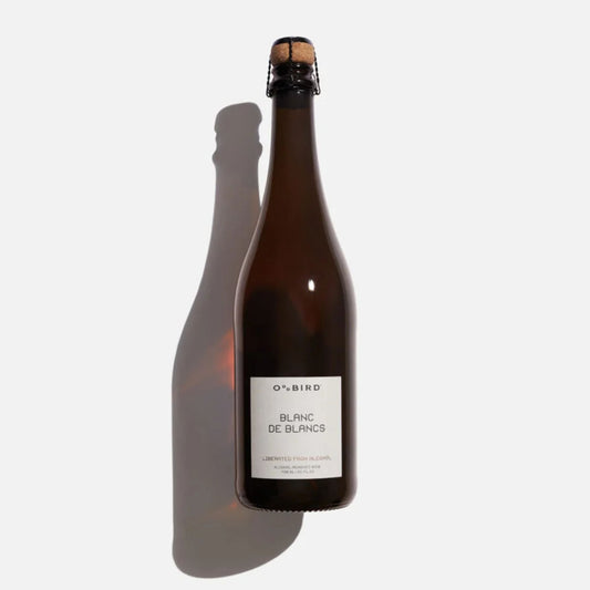 Oddbird Blanc de Blancs non-alcoholic wine is available for sale at Knyota Non-Alcoholic Drinks.