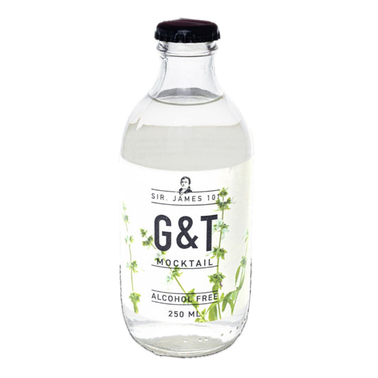 Sir. James 101 Gin Tonic Alcohol Free (G&T) is available at Knyota Non-Alcoholic Drinks.