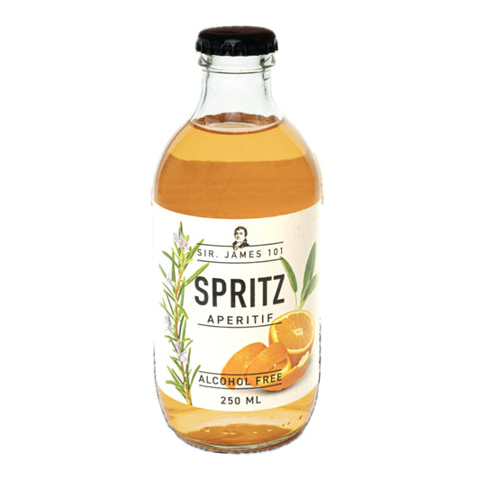 Sir. James 101 Spritz Aperitif Alcohol Free is available at Knyota Non-Alcoholic Drinks.