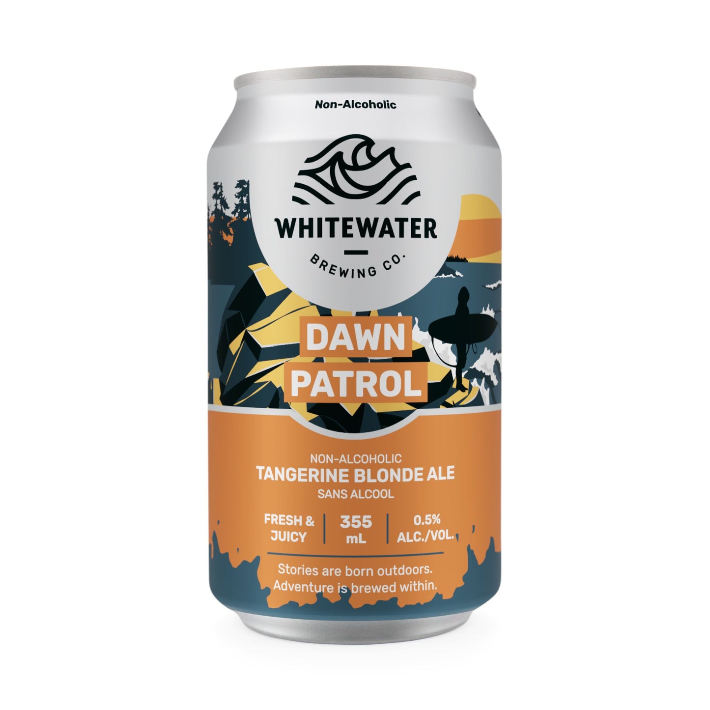 Whitewater Brewing Co. Dawn Patrol Tangerine Blonde Ale (355mL x 1)