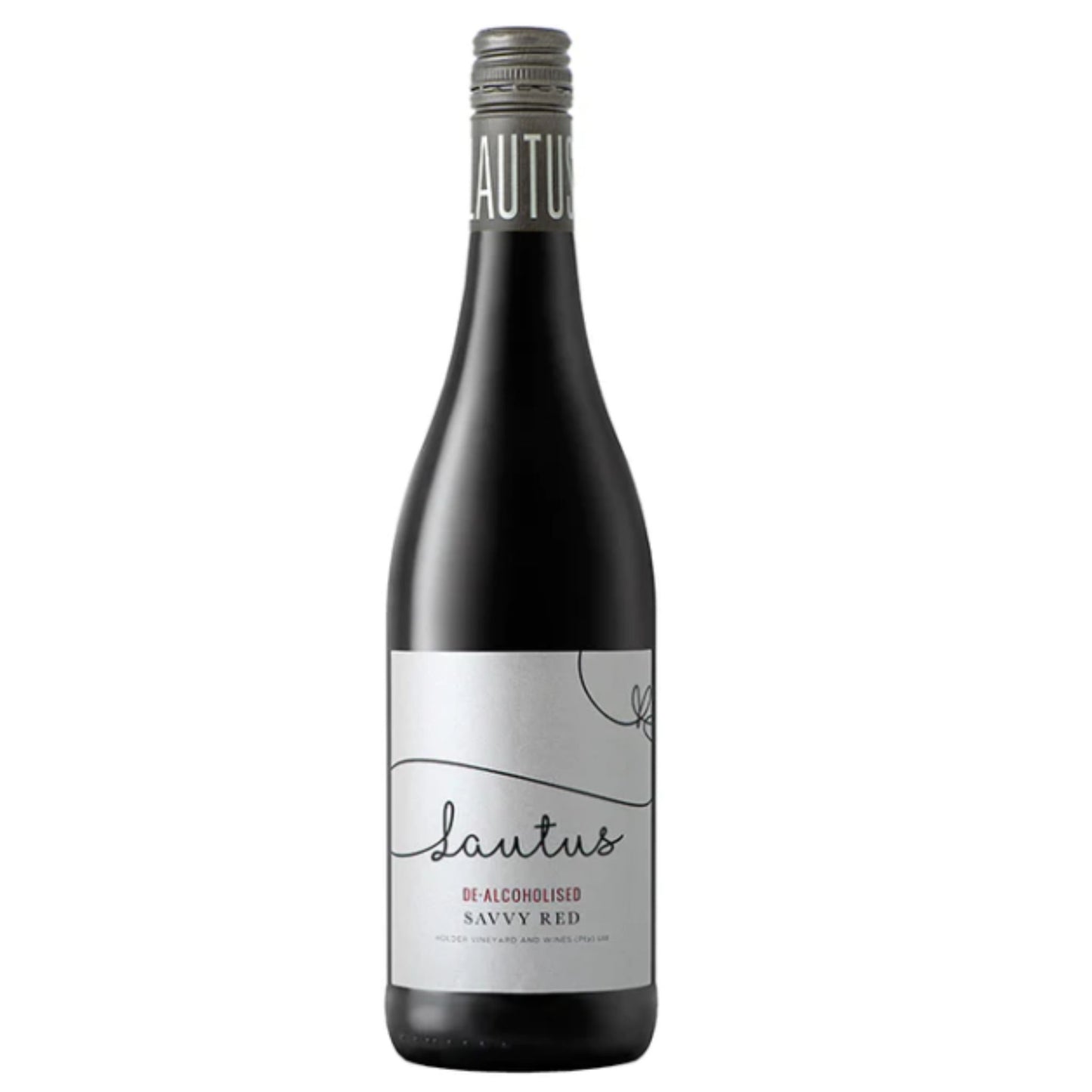 Lautus Savvy Red non-alcoholic wine is available for sale at Knyota Drinks in Ottawa.