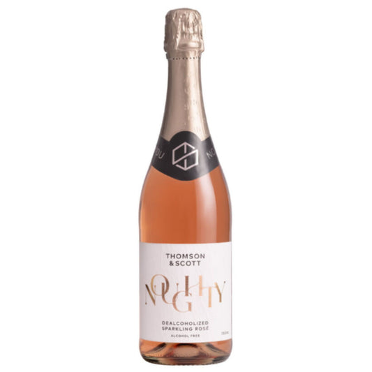 Noughty Organic Sparkling Rosé non-alcoholic wine is available at Knyota Drinks in Ottawa.