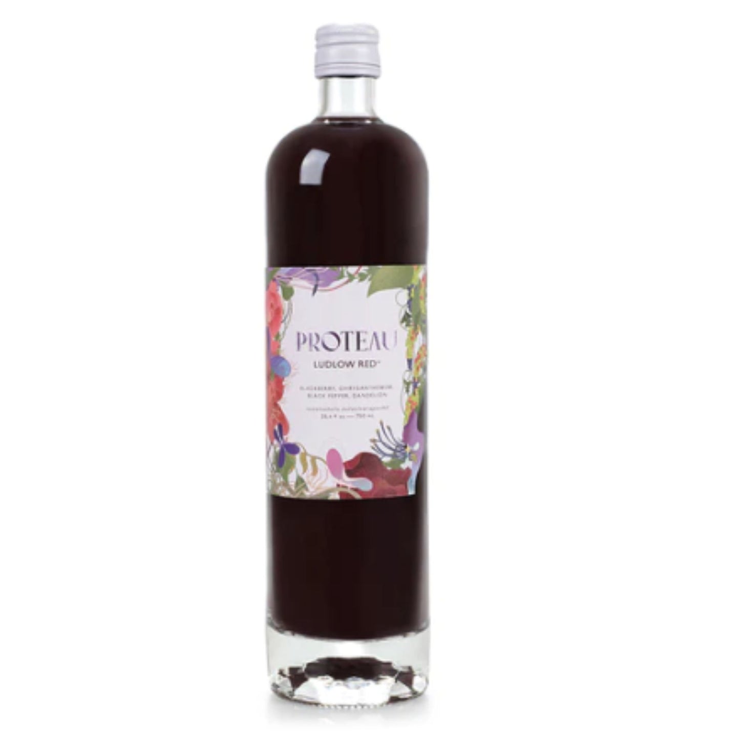Proteau Ludlow Red non-alcoholic botanical drink is available for sale at Knyota Drinks in Ottawa.