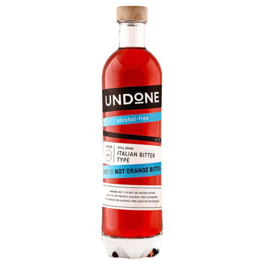 UNDONE No. 7 This Is Not Orange Bitter Italian Bitter Aperitif is available at Knyota Non-Alcoholic Drinks in Ottawa.