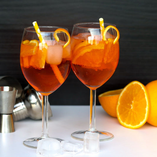 A photo of Aperol Spritz Mocktail recipe