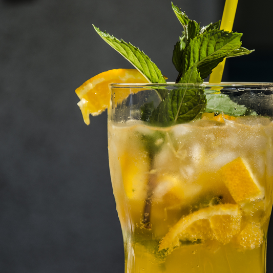 Orange Mojito Mocktail Recipe