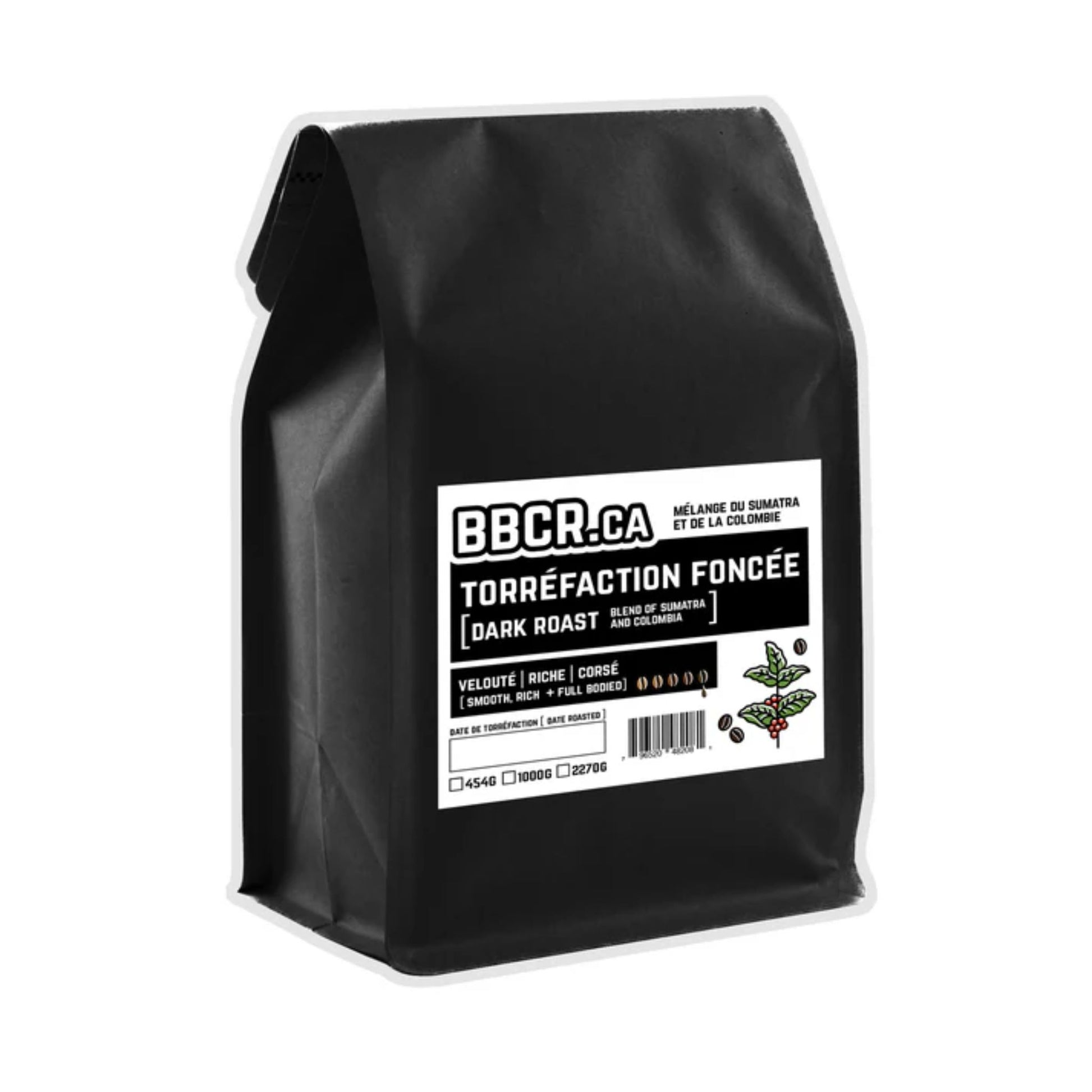 Brown Bag Coffee Roasters (BBCR) Dark Roast Coffee Blend is available at Knyota Non-Alcoholic Drinks.