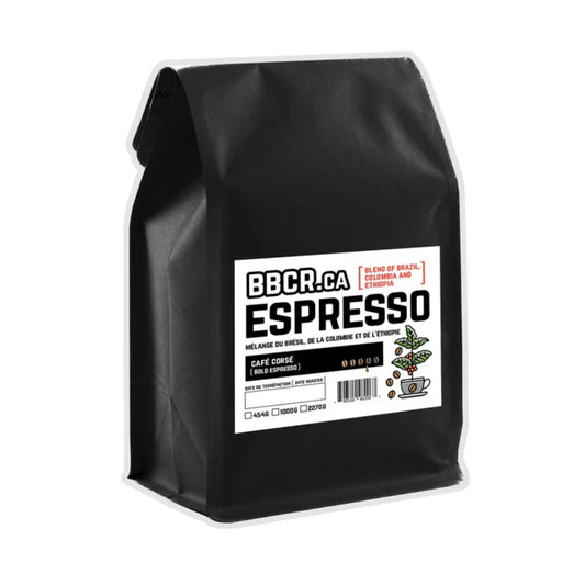 Brown Bag Coffee Roasters (BBCR) Espresso Coffee Blend is available at Knyota Non-Alcoholic Drinks.