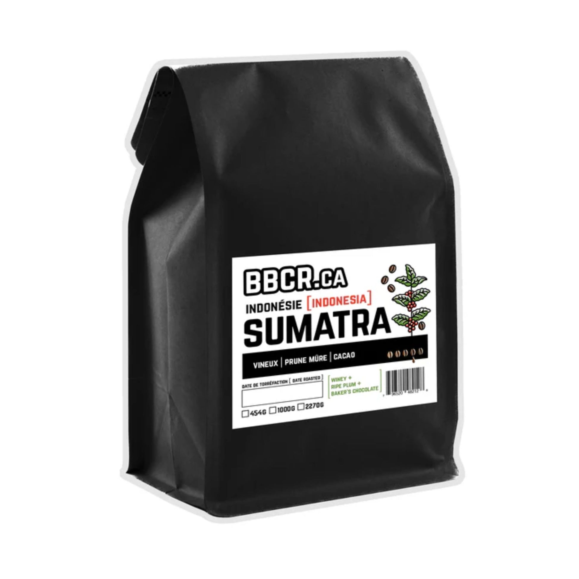 Brown Bag Coffee Roasters (BBCR) Sumatra Sigle Origin Coffee is available at Knyota Non-Alcoholic Drinks.