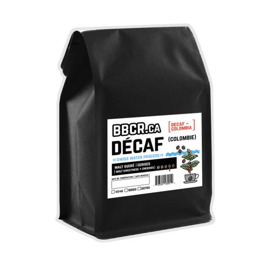 Brown Bag Coffee Roasters (BBCR) Swiss Water Decaf Coffee is available at Knyota Non-Alcoholic Drinks.