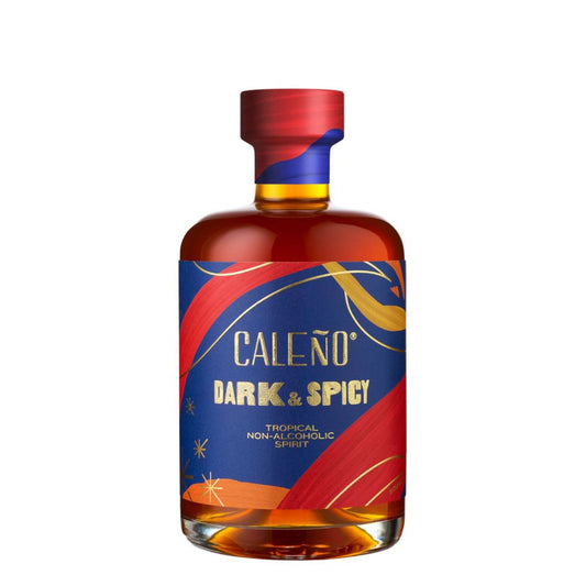 CALENO Dark and Spicy Non-Alcoholic Rum is available at Knyota Non-Alcoholic Drinks.