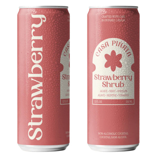 Casa Piñata Strawberry Shrub (355mL x 1)