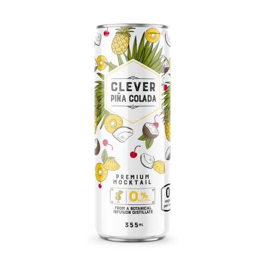 Clever Piña Colada Premium Mocktail (355mL x 1)