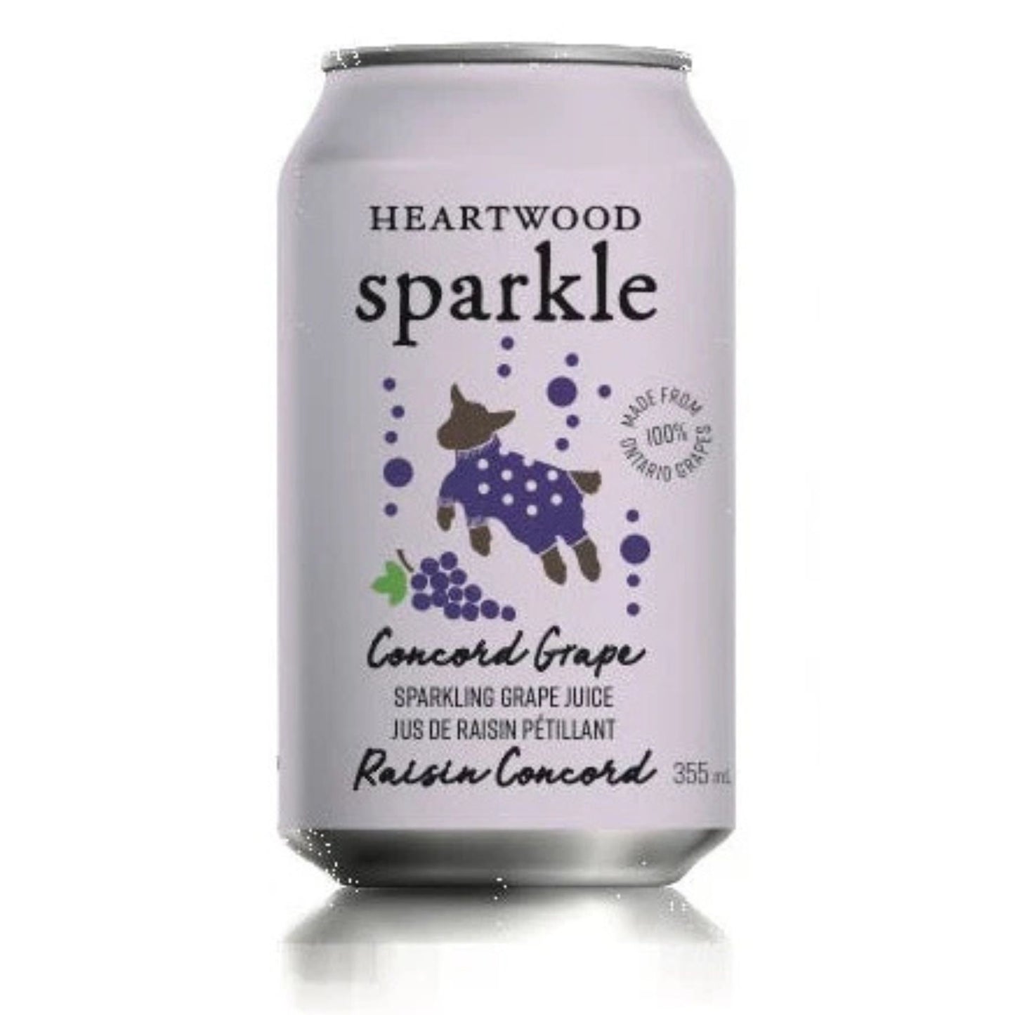 Heartwood Sparkle Concord Grape (355mL x 1)