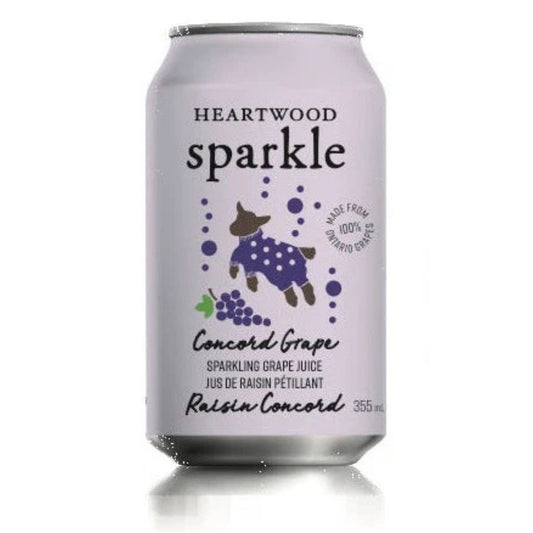 Heartwood Sparkle Concord Grape (355mL x 1)