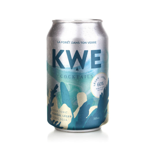 KWE Cocktails Boreal Tonic Soda Light (355mL x 1)