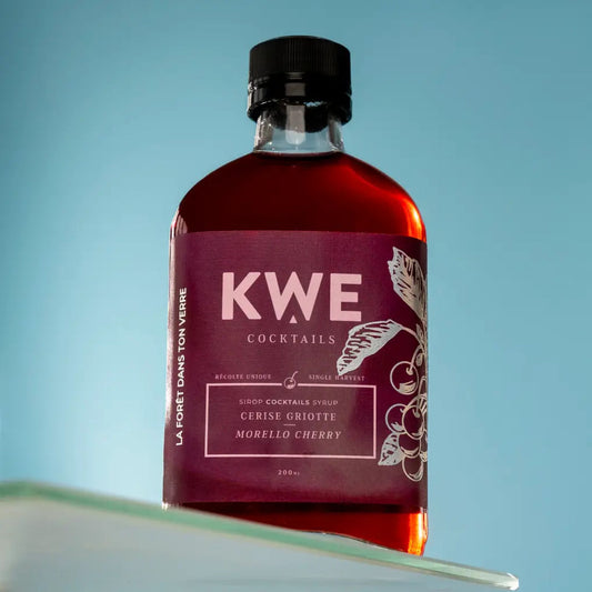 KWE Morello Cherry Cocktail Syrup (200mL x 1)