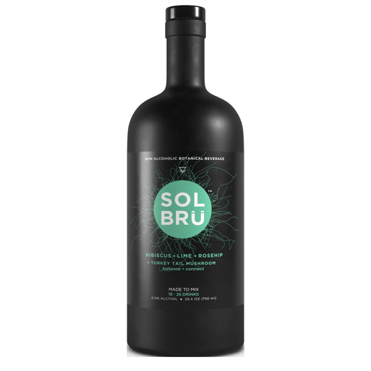 Solbrü Connect soulful plant alchemy alcohol free elixir is available at Knyota Non-Alcoholic Drinks in Ottawa.