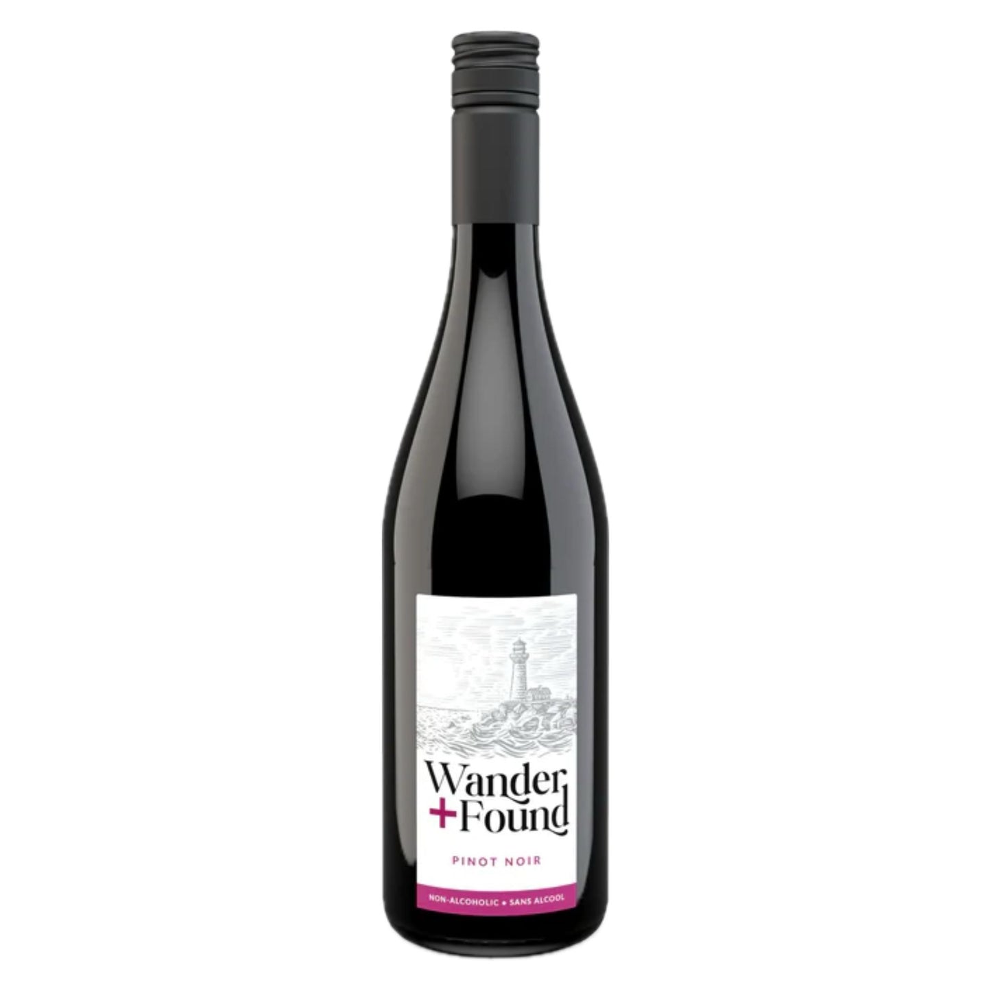 Wander and Found Non-Alcoholic Pinot Noir is available at Knyota Non-Alcoholic Drinks.