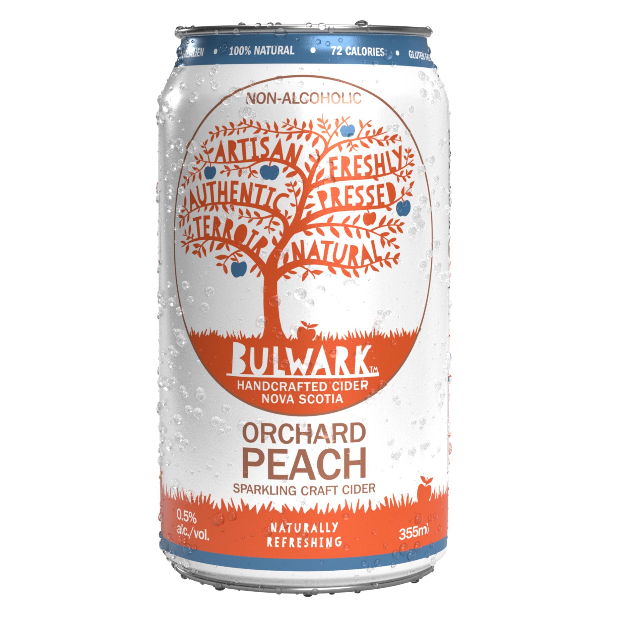 Bulwark Orchard Peach Craft Cider (355mL x 1) – Knyota Drinks