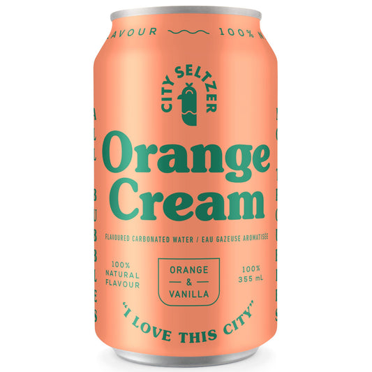 City Seltzer Orange Cream is available at Knyota Drinks in Ottawa.
