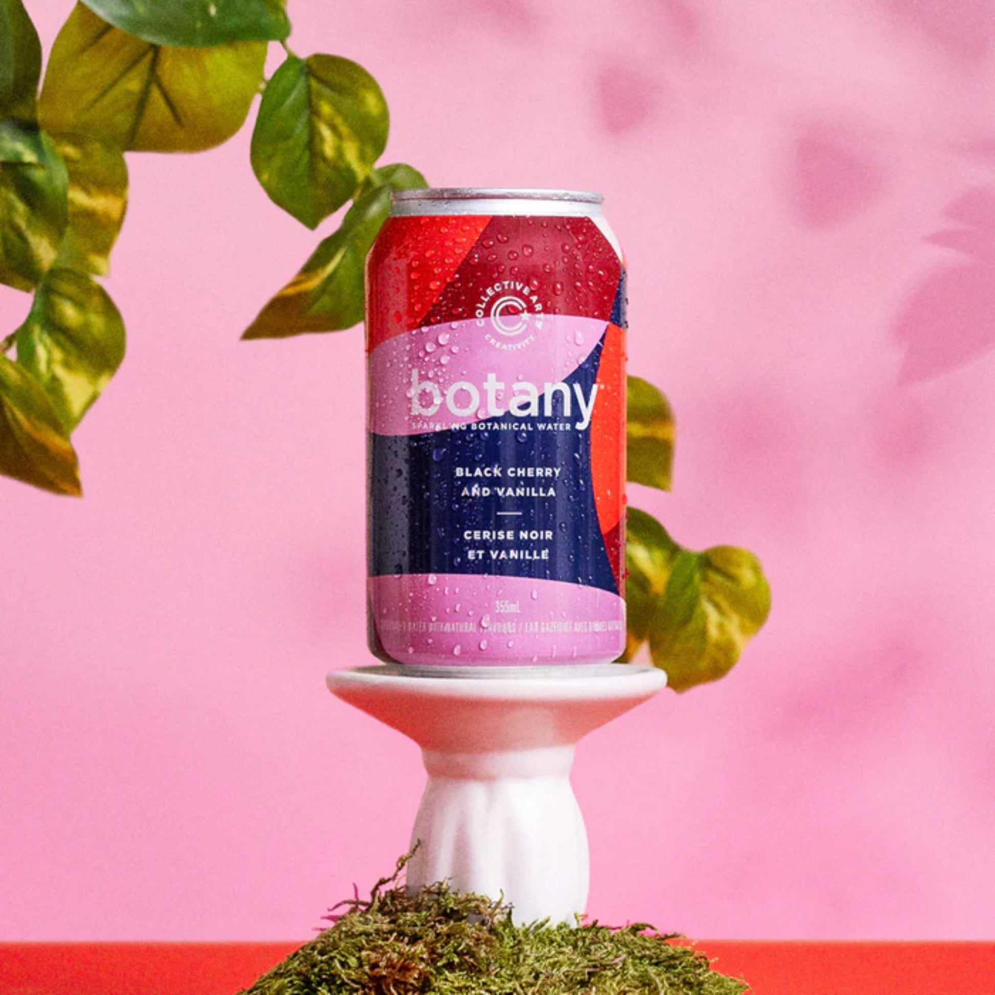 Collective Arts Botany Black Cherry and Vanilla Sparkling Botanical Water is available at Knyota Drinks in Ottawa.
