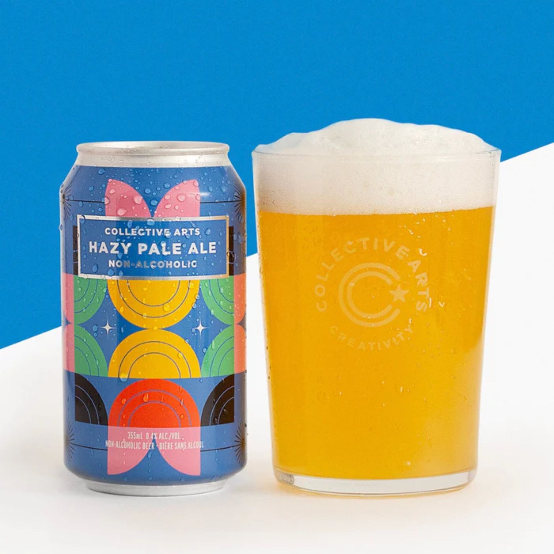 Collective Arts Non-Alcoholic Hazy Pale Ale is available at Knyota Drinks in Ottawa.