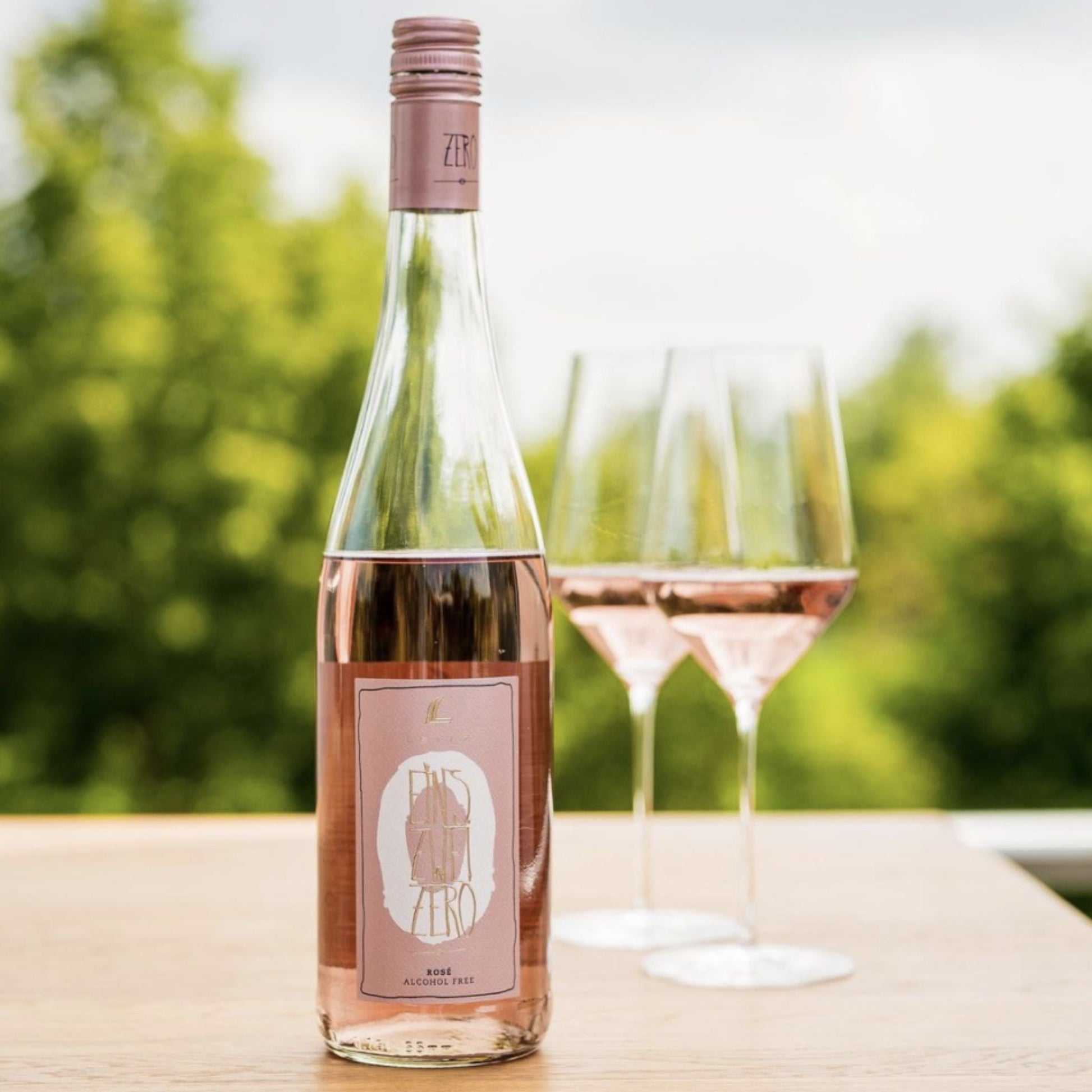 Leitz Eins-Zwei-Zero Rosé is available for sale at Knyota Drinks.