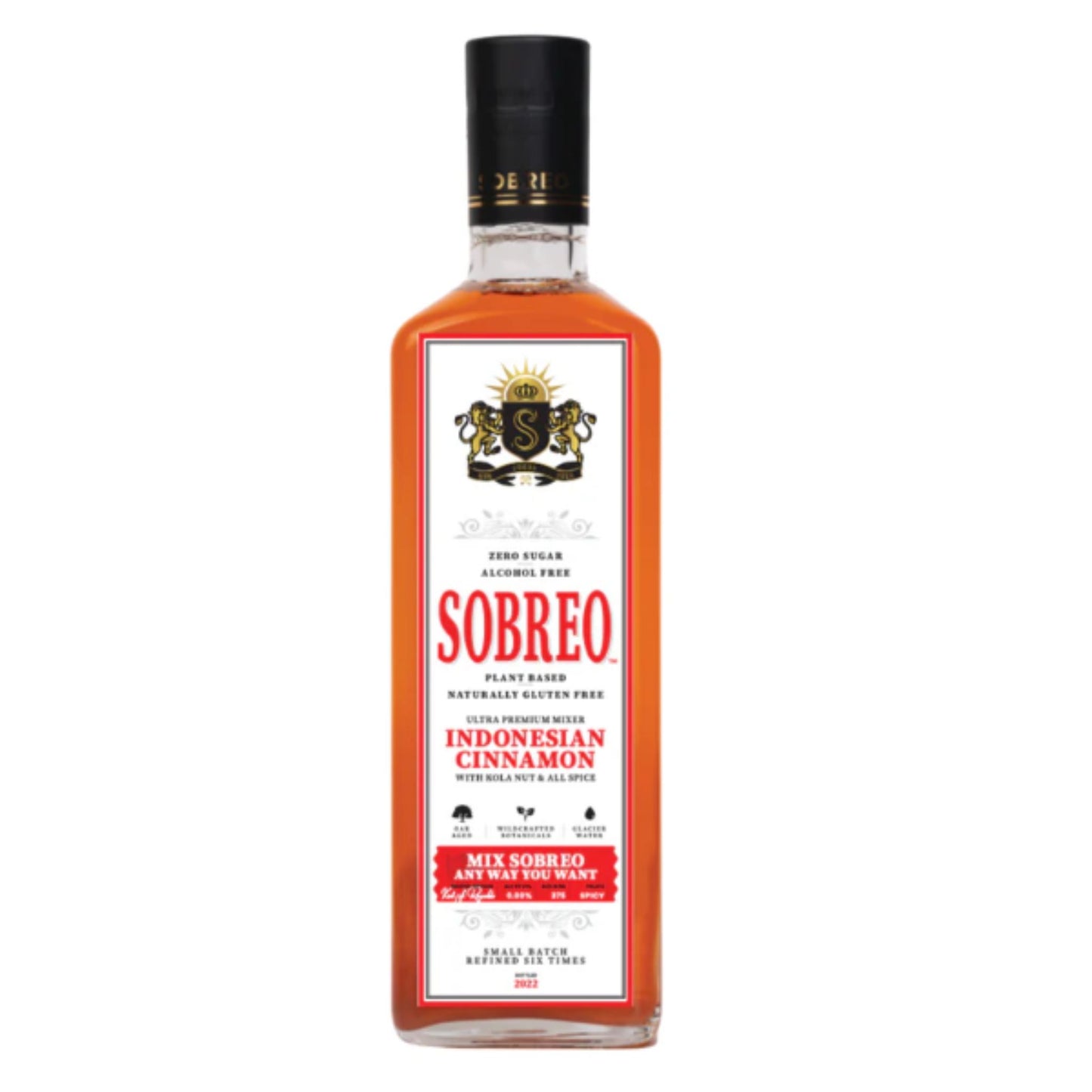 Sobreo Indonesian Cinnamon non-alcoholic cocktail mixer is available for sale at Knyota Drinks.