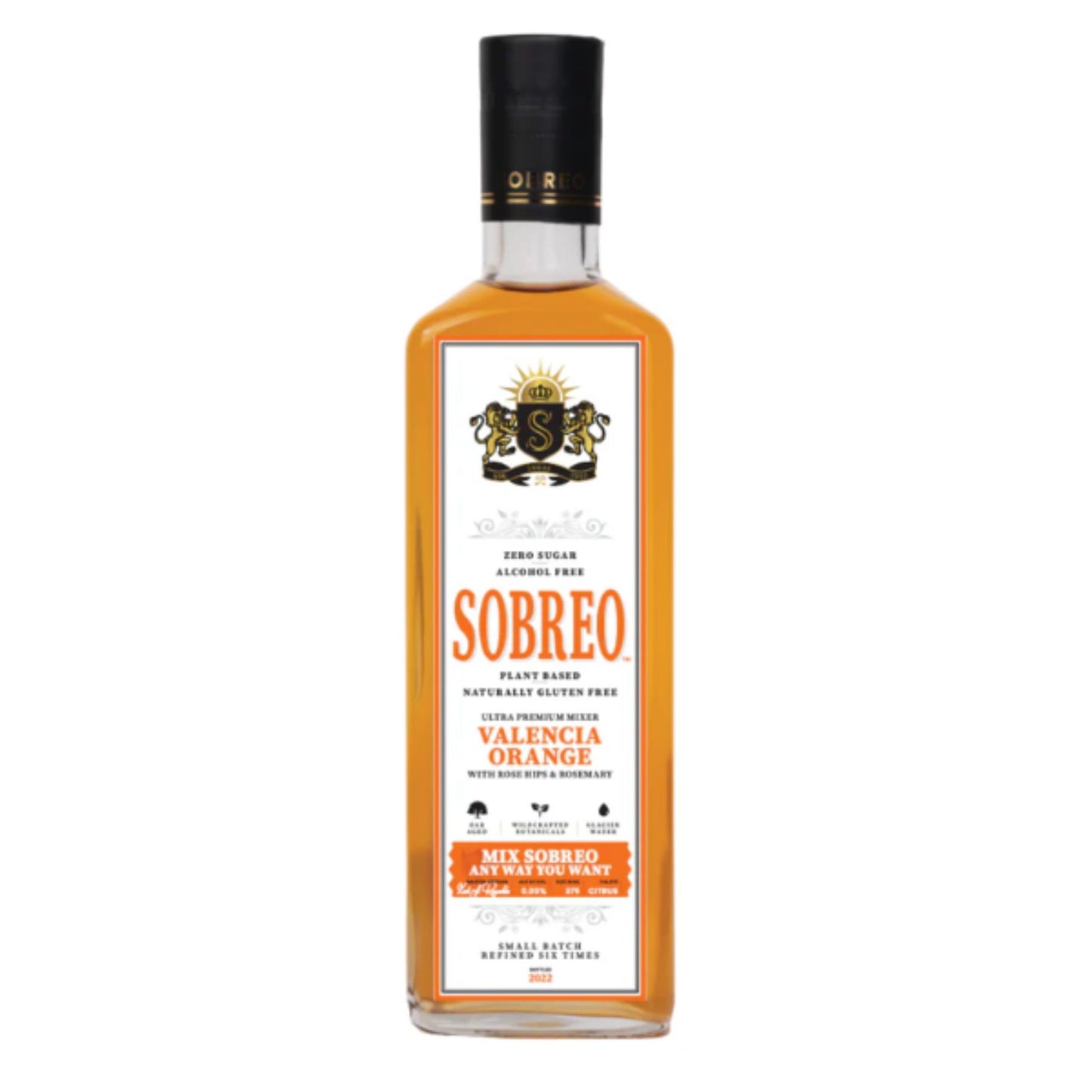 Sobreo Valencia Orange non-alcoholic cocktail mixer is available for sale at Knyota Drinks in Ottawa.